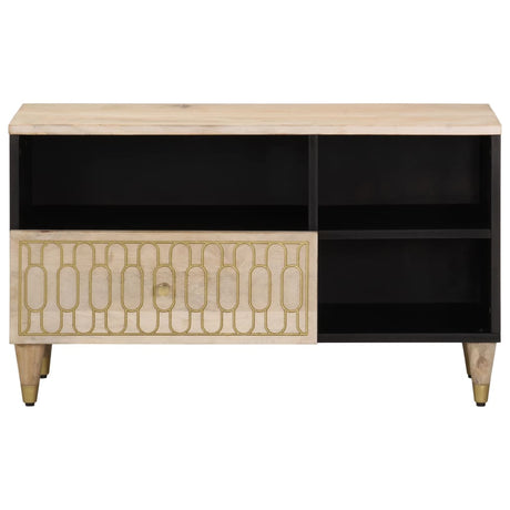 Tv Cabinet 80X33X46 Cm Solid Wood Mango