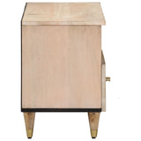 Tv Cabinet 80X33X46 Cm Solid Wood Mango