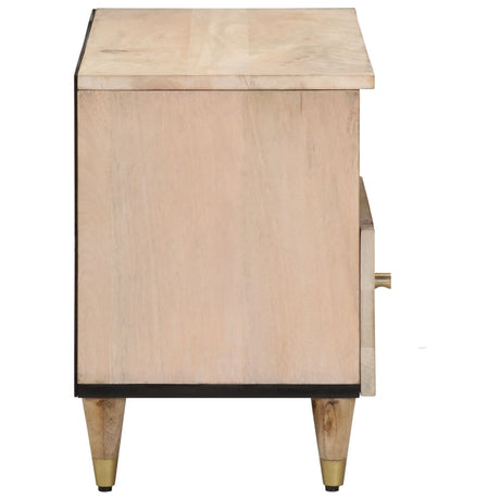 Tv Cabinet 80X33X46 Cm Solid Wood Mango