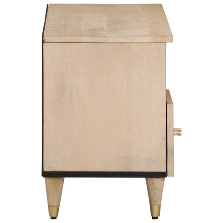 Tv Cabinet 100X33X46 Cm Solid Wood Mango