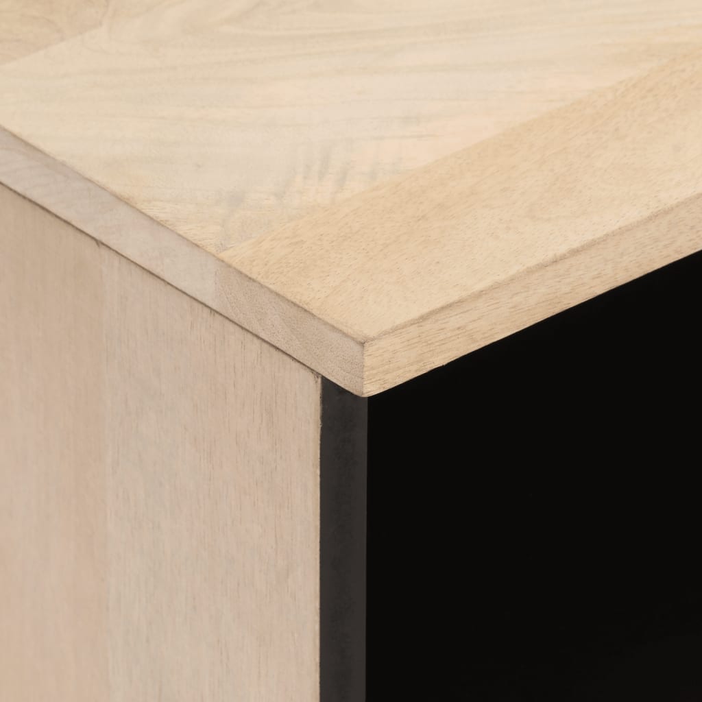 Tv Cabinet 100X33X46 Cm Solid Wood Mango