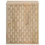 Bathroom Wall Cabinet 38X33X48 Cm Solid Wood Mango