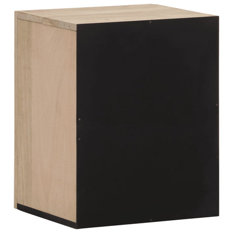 Bathroom Wall Cabinet 38X33X48 Cm Solid Wood Mango