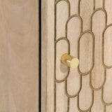 Bathroom Wall Cabinet 38X33X48 Cm Solid Wood Mango