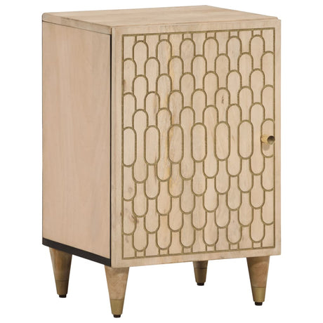 Bathroom Cabinet 38X33X58 Cm Solid Wood Mango