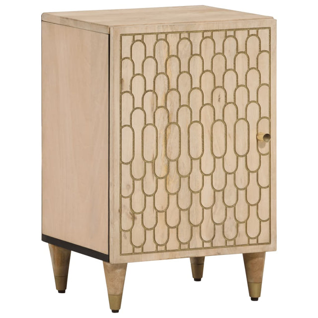Bathroom Cabinet 38X33X58 Cm Solid Wood Mango