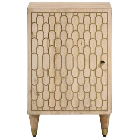 Bathroom Cabinet 38X33X58 Cm Solid Wood Mango