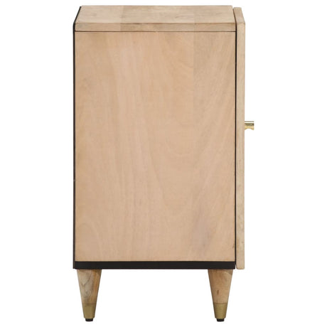 Bathroom Cabinet 38X33X58 Cm Solid Wood Mango