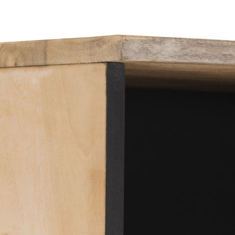 Bathroom Cabinet 38X33X160 Cm Solid Wood Mango