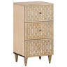 Side Cabinet 40X33X75 Cm Solid Wood Mango