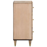Side Cabinet 40X33X75 Cm Solid Wood Mango