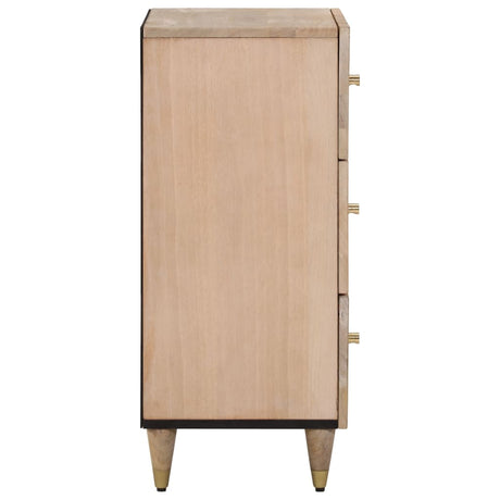 Side Cabinet 40X33X75 Cm Solid Wood Mango