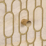 Side Cabinet 40X33X75 Cm Solid Wood Mango