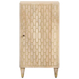 Side Cabinet 40X33X75 Cm Solid Wood Mango