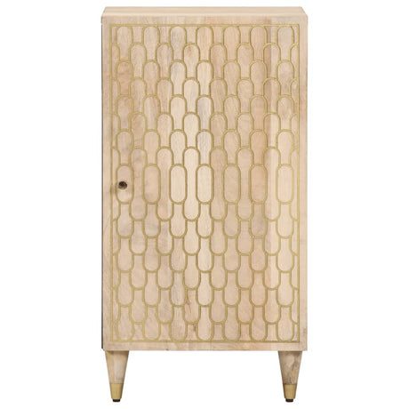 Side Cabinet 40X33X75 Cm Solid Wood Mango