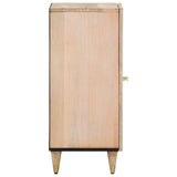 Side Cabinet 40X33X75 Cm Solid Wood Mango