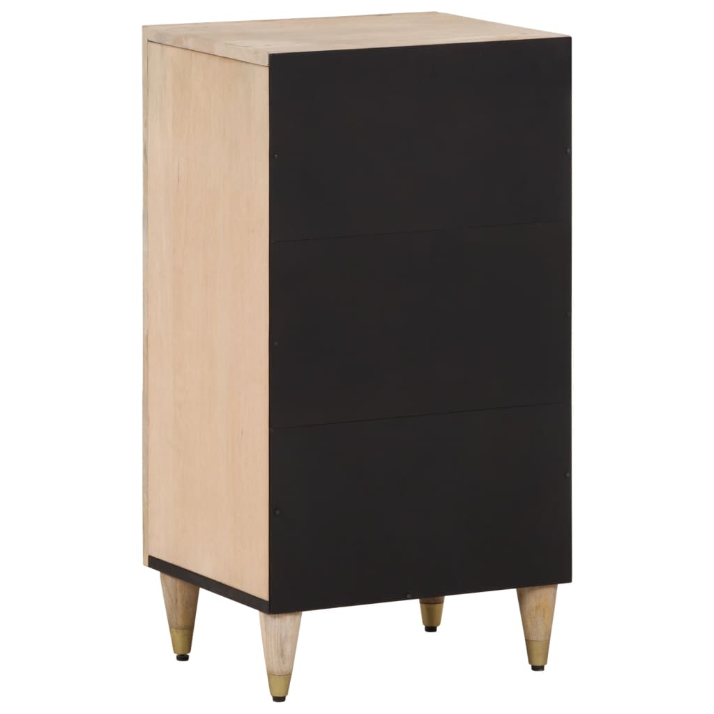 Side Cabinet 40X33X75 Cm Solid Wood Mango
