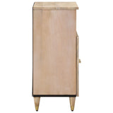 Side Cabinet 60X33X75 Cm Solid Wood Mango