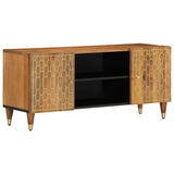 Tv Cabinet 105X33X46 Cm Solid Wood Mango