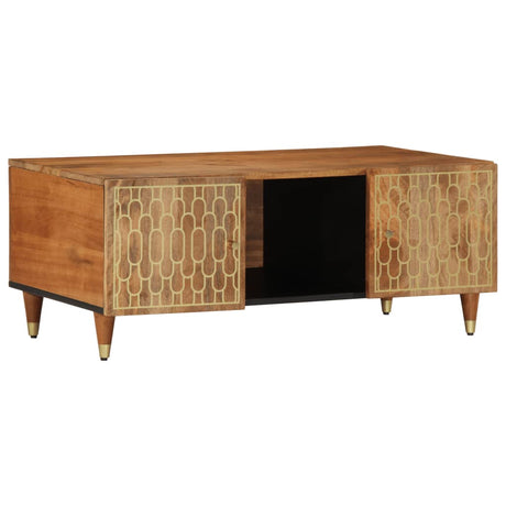 Coffee Table 100X54X40 Cm Solid Wood Mango