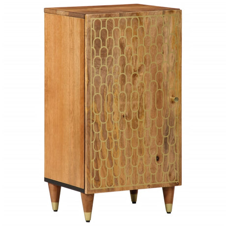 Side Cabinet 40X33X75 Cm Solid Wood Mango