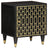 Bedside Cabinet 40X33X46 Cm Solid Wood Mango