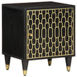 Bedside Cabinet 40X33X46 Cm Solid Wood Mango