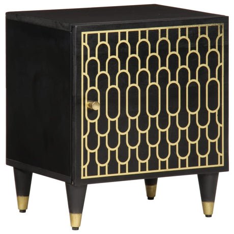 Bedside Cabinet 40X33X46 Cm Solid Wood Mango