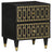 Bedside Cabinet 40X33X46 Cm Solid Wood Mango