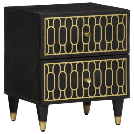 Bedside Cabinet 40X33X46 Cm Solid Wood Mango