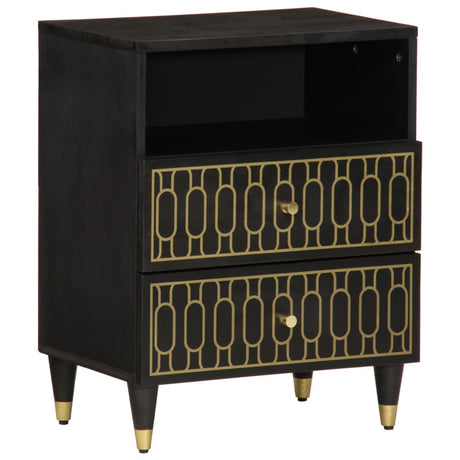Bedside Cabinet 50X33X60 Cm Solid Wood Mango