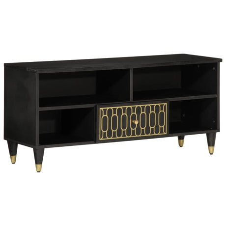 Tv Cabinet 100X33X46 Cm Solid Wood Mango