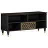 Tv Cabinet 100X33X46 Cm Solid Wood Mango