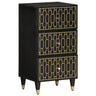 Side Cabinet 40X33X75 Cm Solid Wood Mango