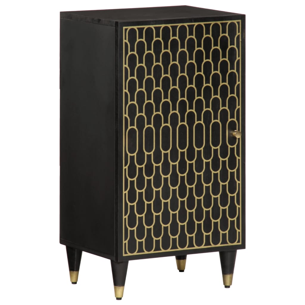 Side Cabinet 40X33X75 Cm Solid Wood Mango