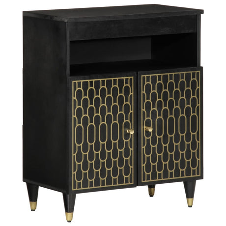 Side Cabinet 60X33X75 Cm Solid Wood Mango