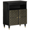 Side Cabinet 60X33X75 Cm Solid Wood Mango