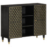 Side Cabinet 90X33X75 Cm Solid Wood Mango