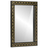 Bathroom Mirror 50X70X2.5 Cm Solid Wood Mango And Glass