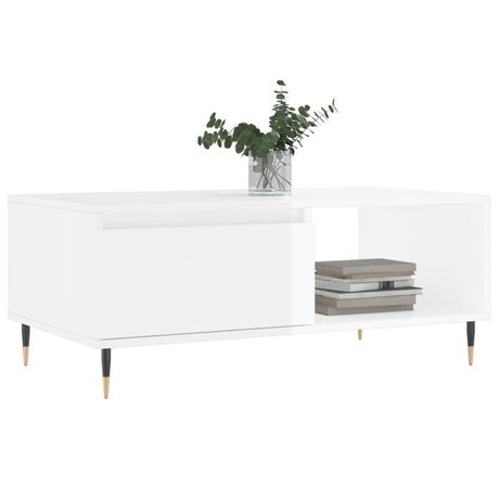 Coffee Table 90X50X36.5 Cm Engineered Wood
