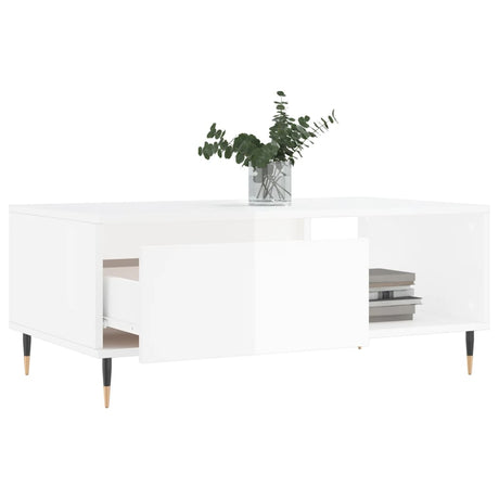 Coffee Table 90X50X36.5 Cm Engineered Wood