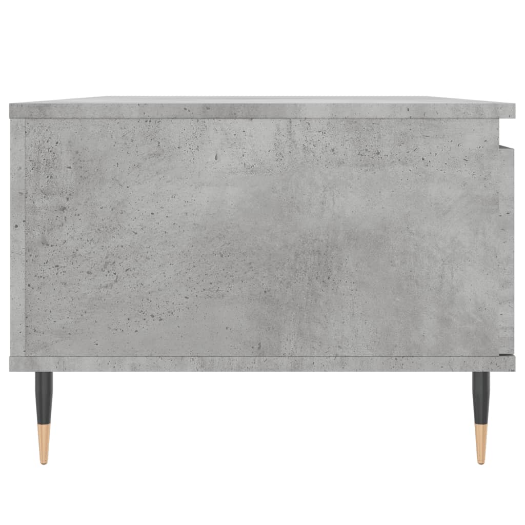 Coffee Table Concrete Grey 90x50x36.5 cm Engineered Wood