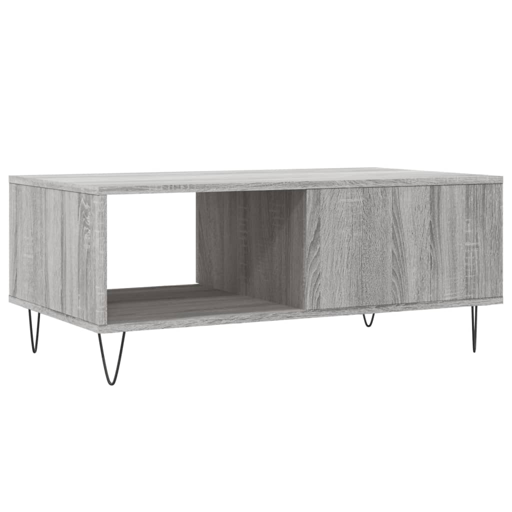 Coffee Table 90X50X36.5 Cm Engineered Wood
