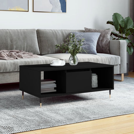 Coffee Table 90X50X36.5 Cm Engineered Wood