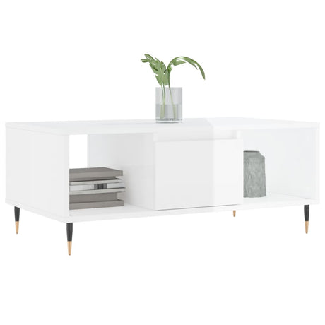 Coffee Table 90X50X36.5 Cm Engineered Wood