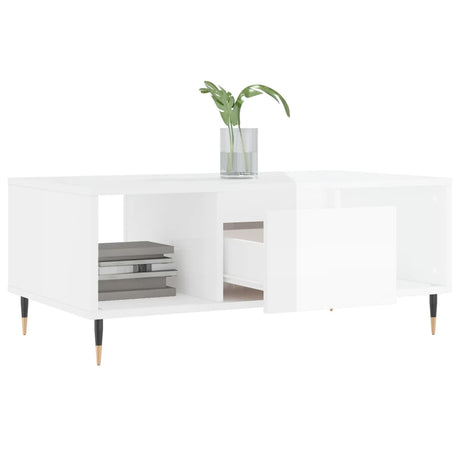Coffee Table 90X50X36.5 Cm Engineered Wood