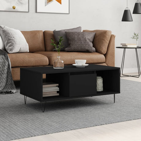 Coffee Table 90X50X36.5 Cm Engineered Wood