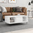 Coffee Table 90X50X36.5 Cm Engineered Wood