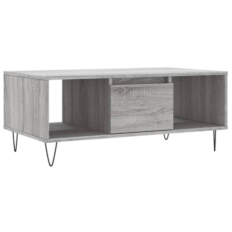 Coffee Table 90X50X36.5 Cm Engineered Wood