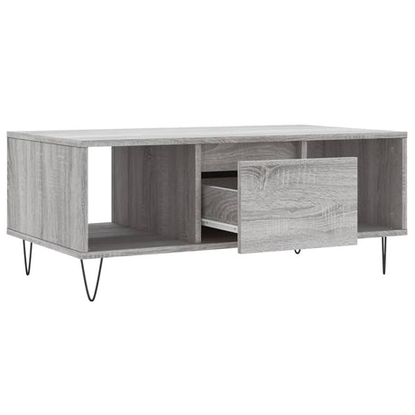 Coffee Table 90X50X36.5 Cm Engineered Wood